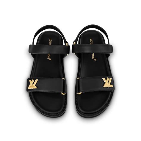 louis vuitton sandals with strap|louis vuitton sunshine sandals.